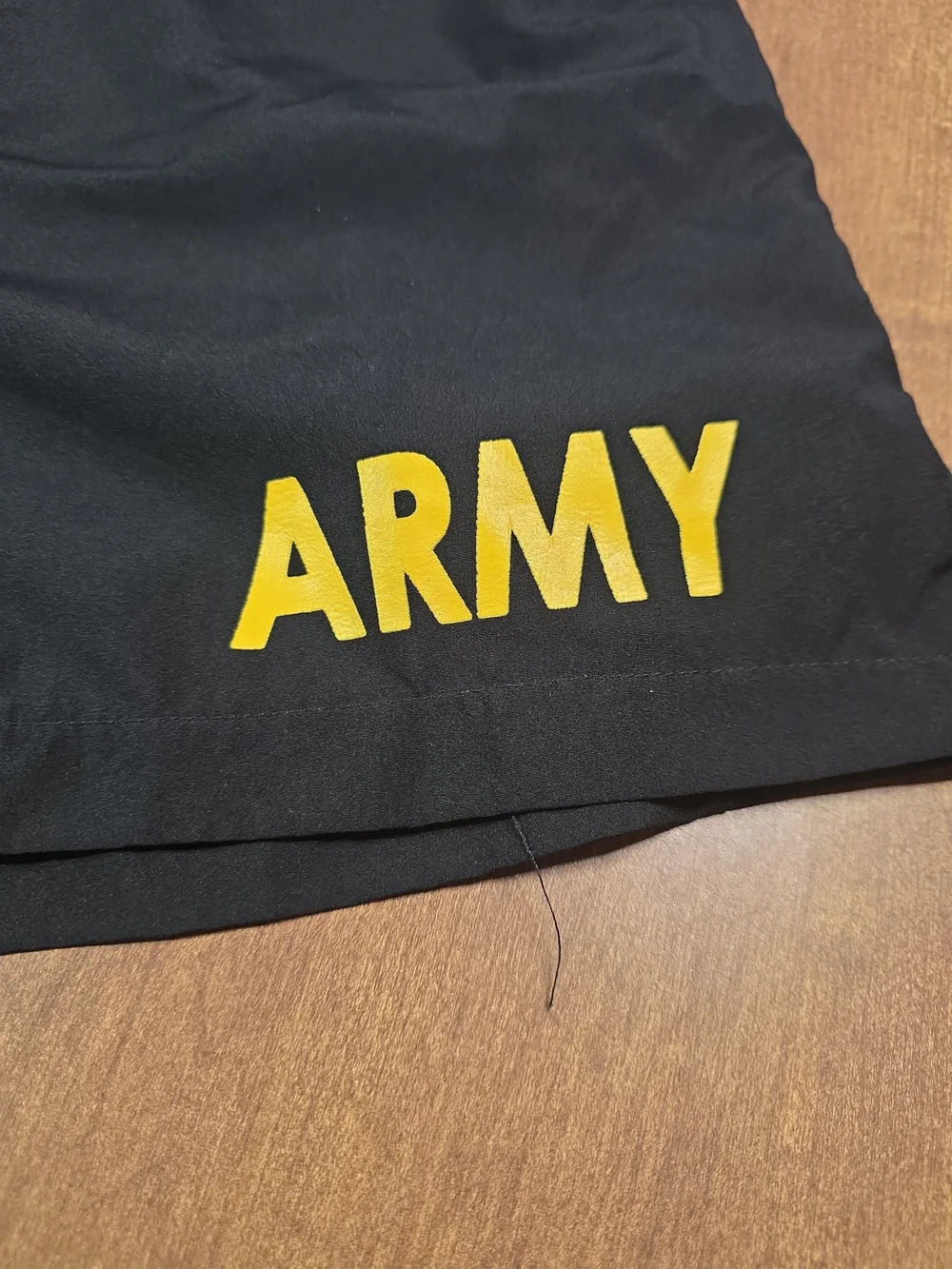 US Army Shorts Size L Black Official Issue Physical Fitness Uniform Trunks